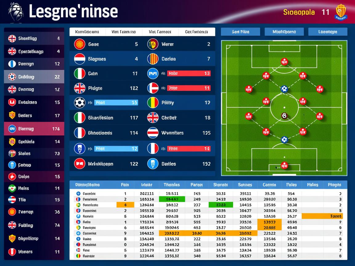 爱游戏app活动-五大联赛变化战术元素如何影响球员数据表现，五大联赛的打法风格  第2张